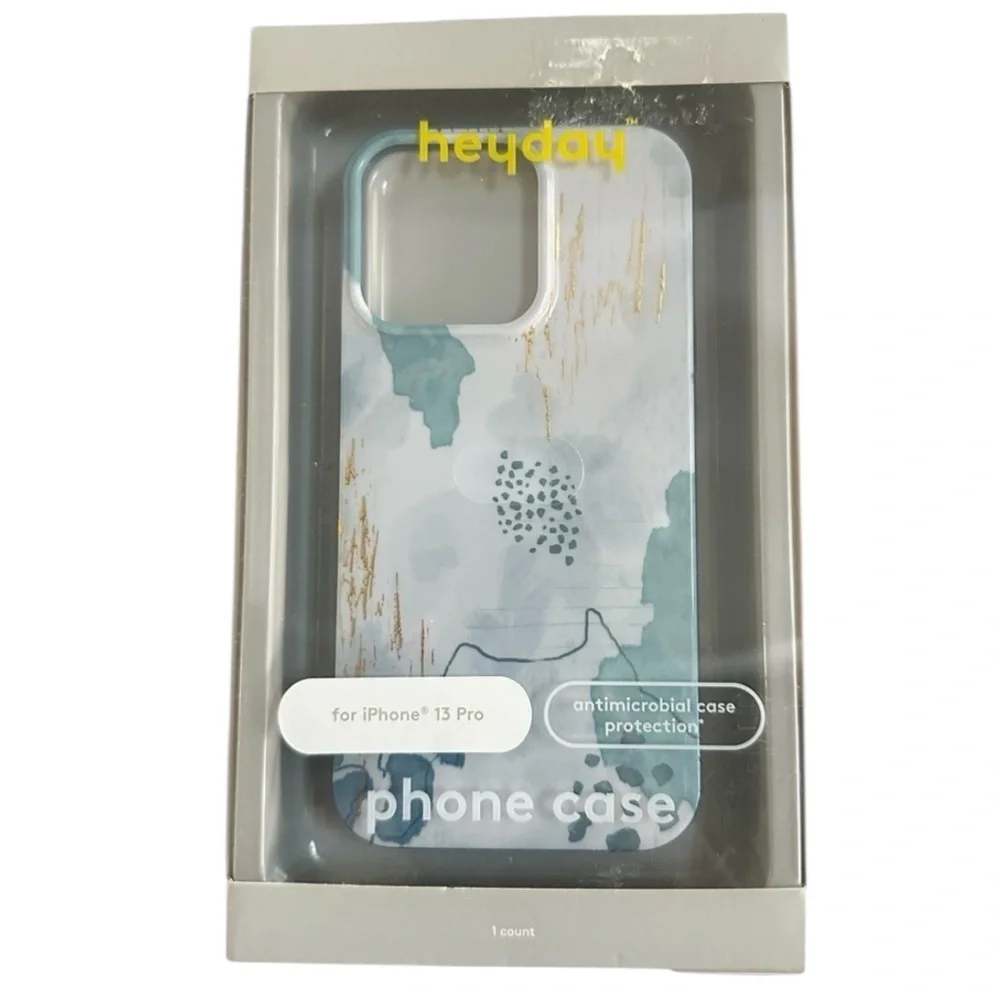 Heyday NEW Antimicrobial Apple iPhone Case Abstract Floral Print XR/11 & 13 Pro